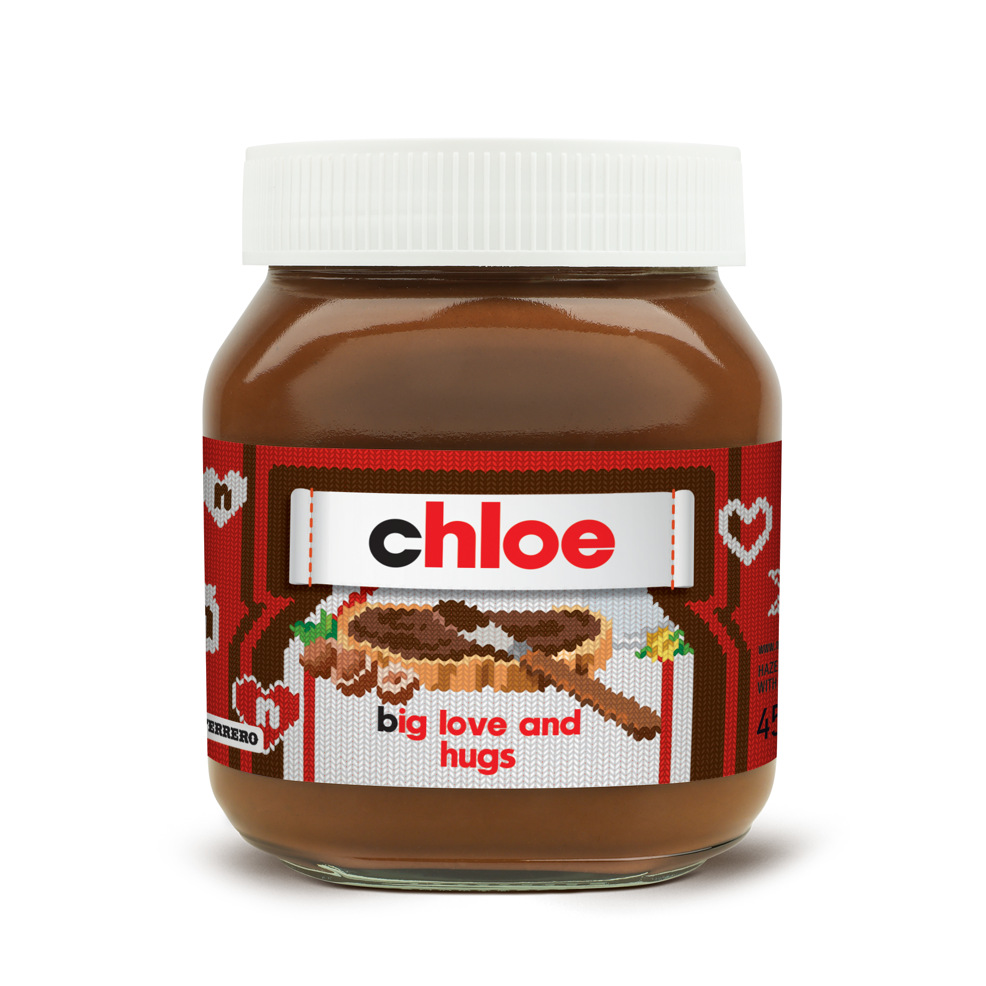 Personalised nutella® jar