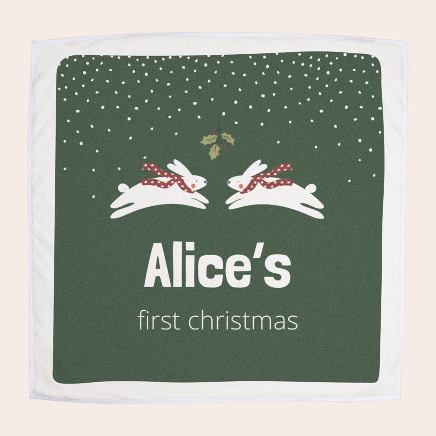 Personalised baby blanket Personalised baby blanket
