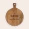 Engraved wooden serving platter Engraved wooden serving platter