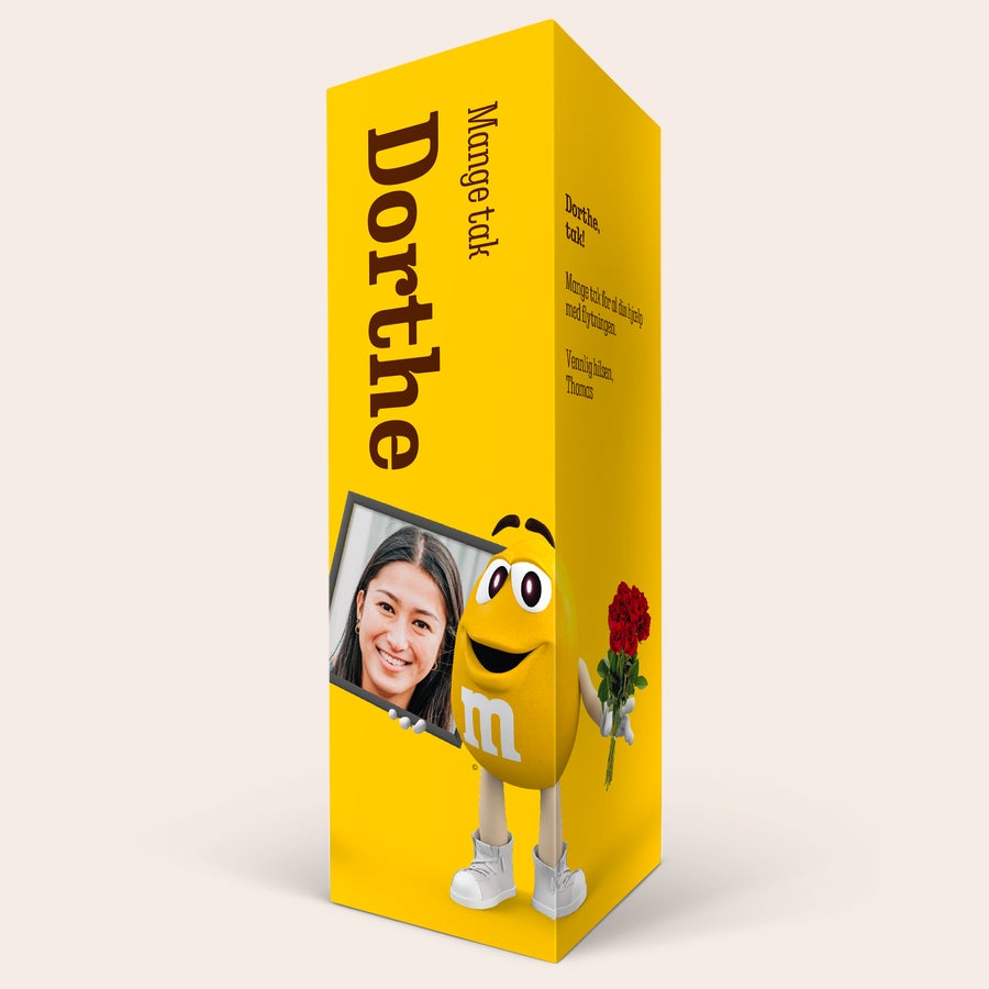 Personlig M&M's Chokoladegave Personlig M&M's Chokoladegave