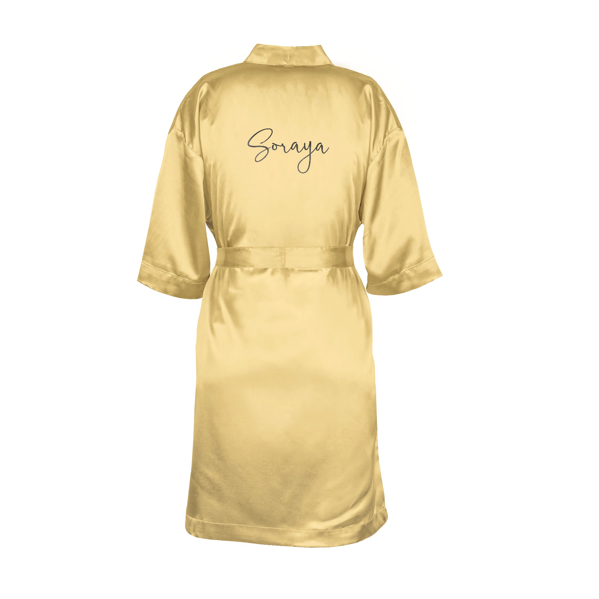 Het ultieme jij bent goud waard cadeau: Kimono met naam om iemand te bedanken Het ultieme jij bent goud waard cadeau: Kimono met naam om iemand te bedanken