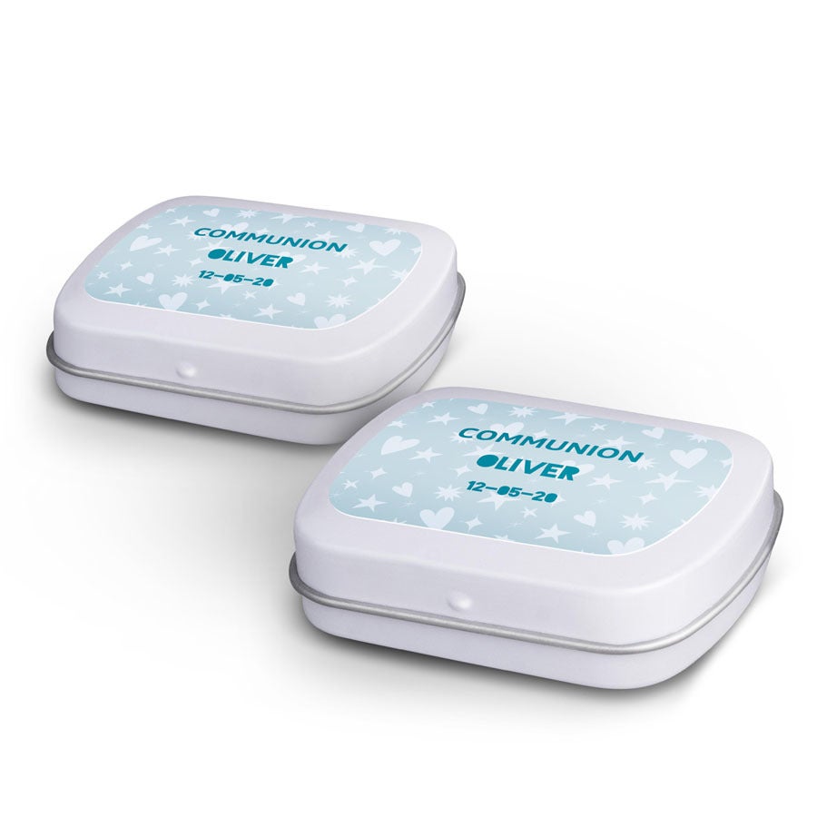 Personalised Gift Tin - Peppermints