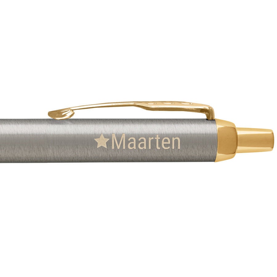 Parker - IM - pen graveren