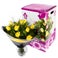 Bloemen - Boeket Rozen Geel
