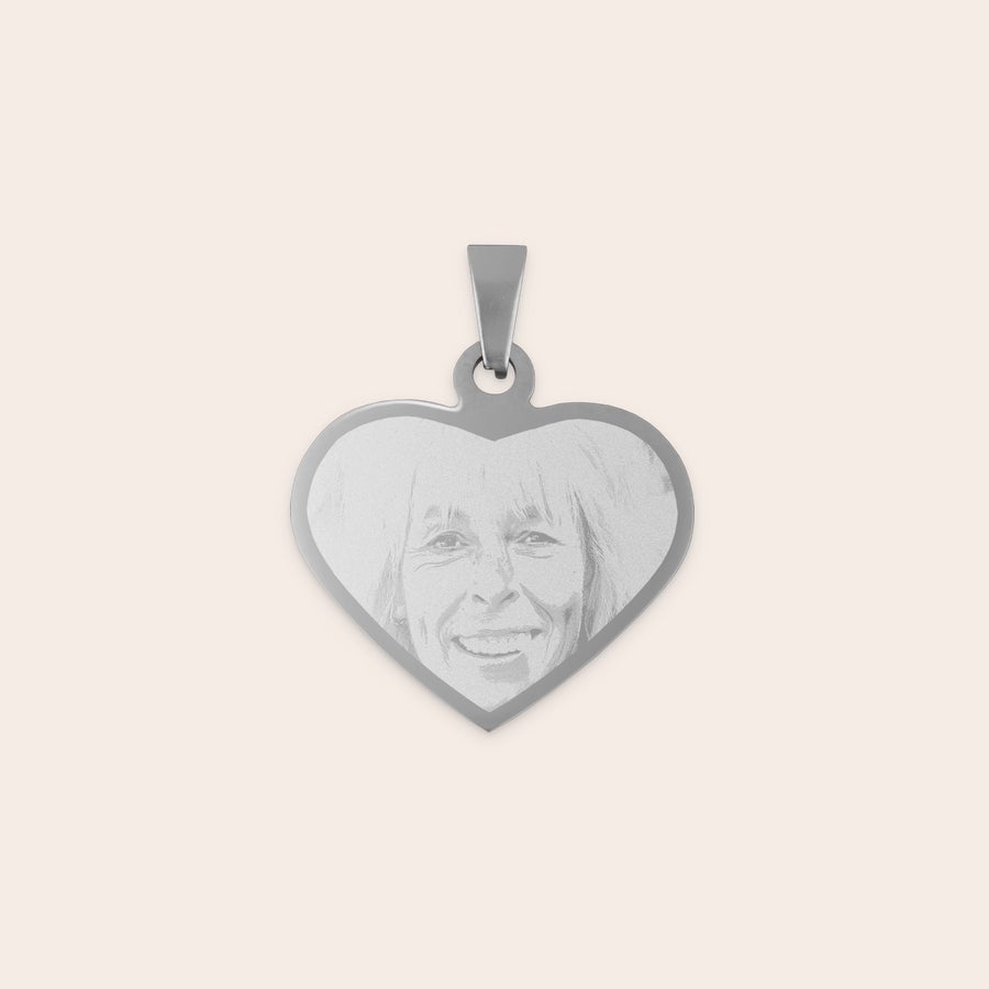 Hartje ketting graveren Hartje ketting graveren