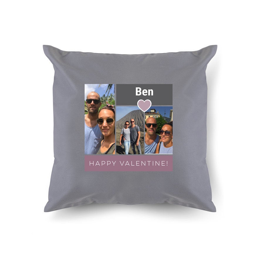 Coussin d'amour personnalisé