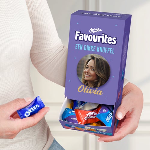Milka Favourites Dispenser bedrukken
