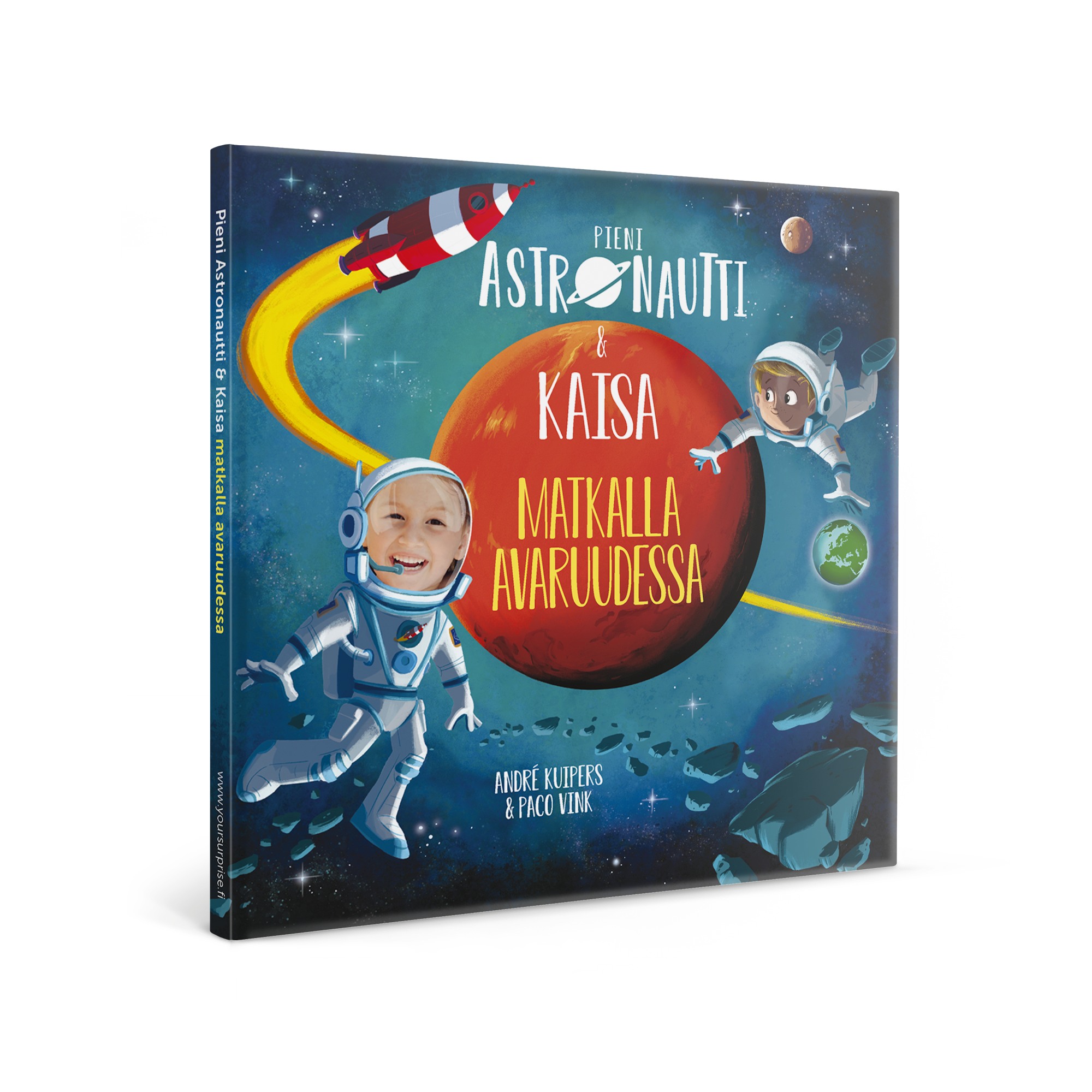 Yksilöitävä kirja - Pieni Astronautti