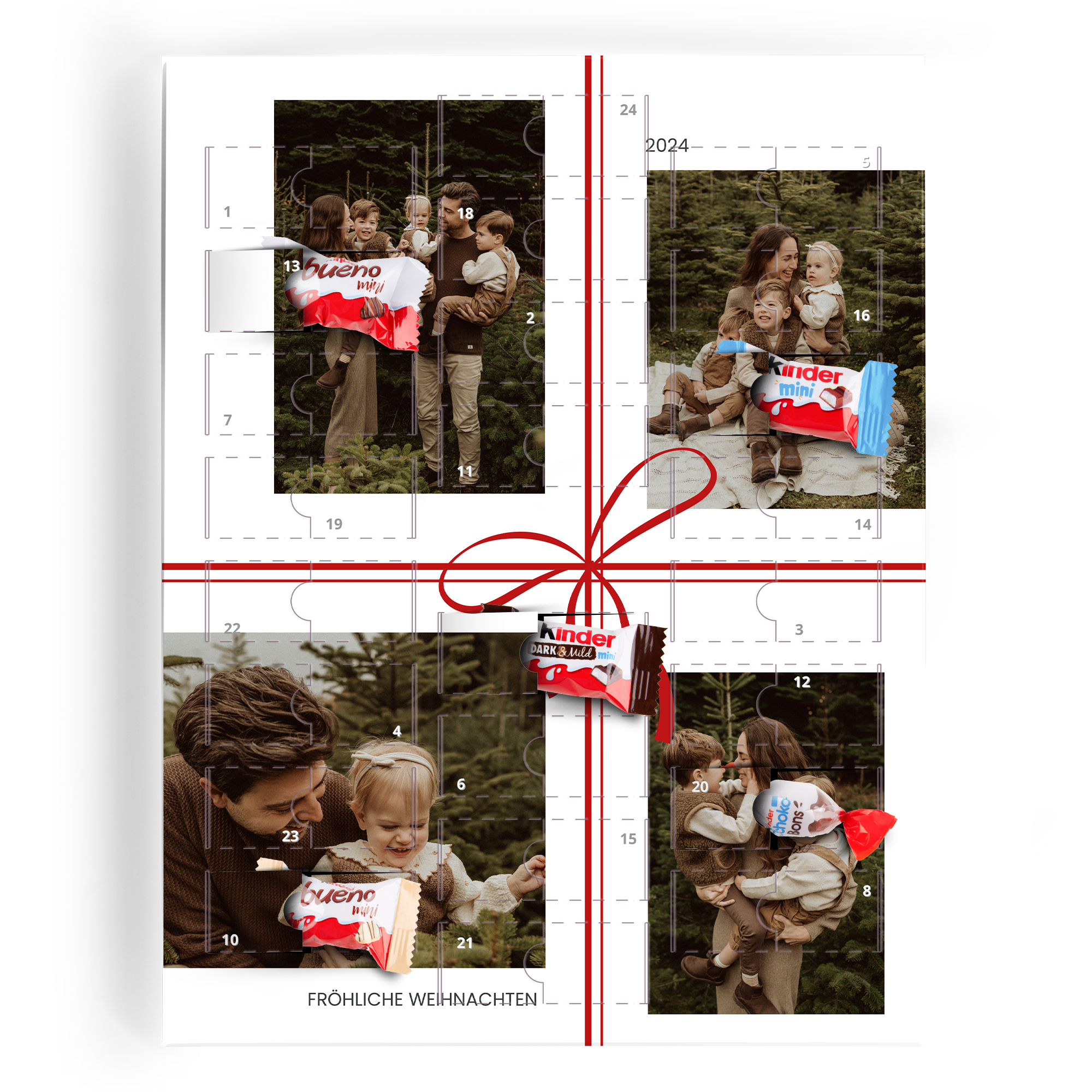 Adventskalender kinder Schokolade | YourSurprise