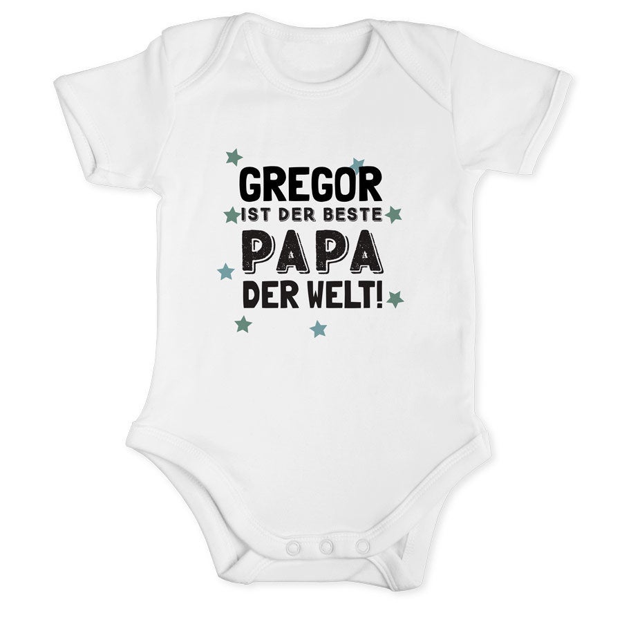 Baby Body bedrucken erster Vatertag