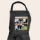 Personalizowany Fartuch grillowy - czarny Personalizowany Fartuch grillowy - czarny