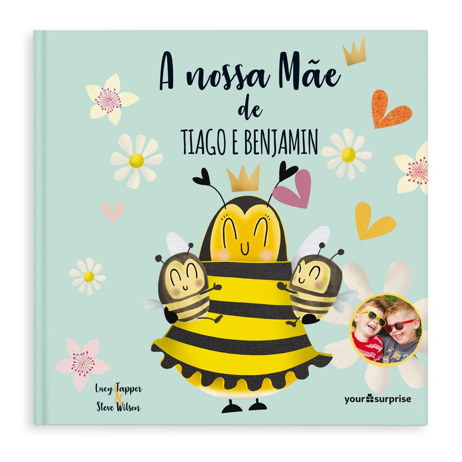 Livro personalizado - A minha mãe