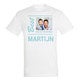 T-shirt - Homme - Blanc - S