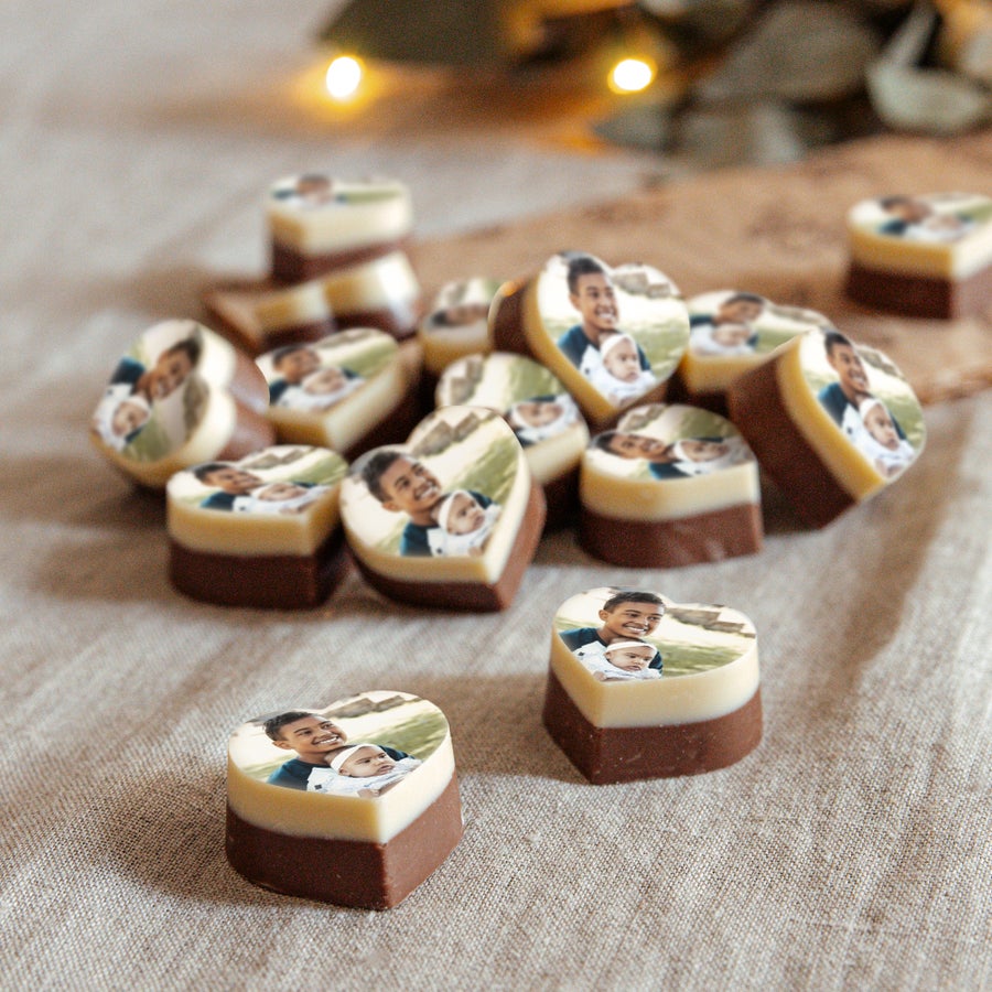 Chocolade bonbons hart Chocolade bonbons hart