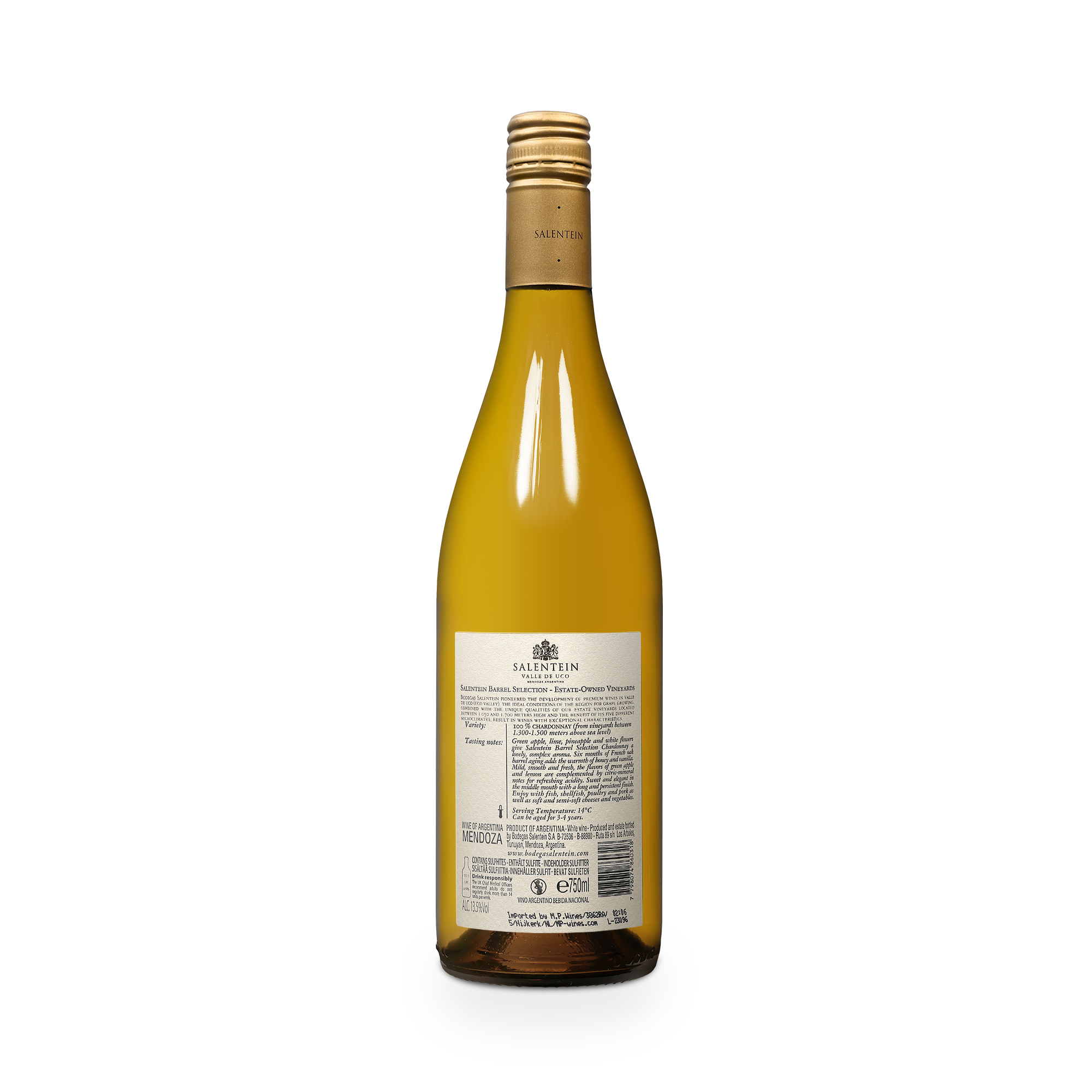 Personlig vin Salentein Chardonnay