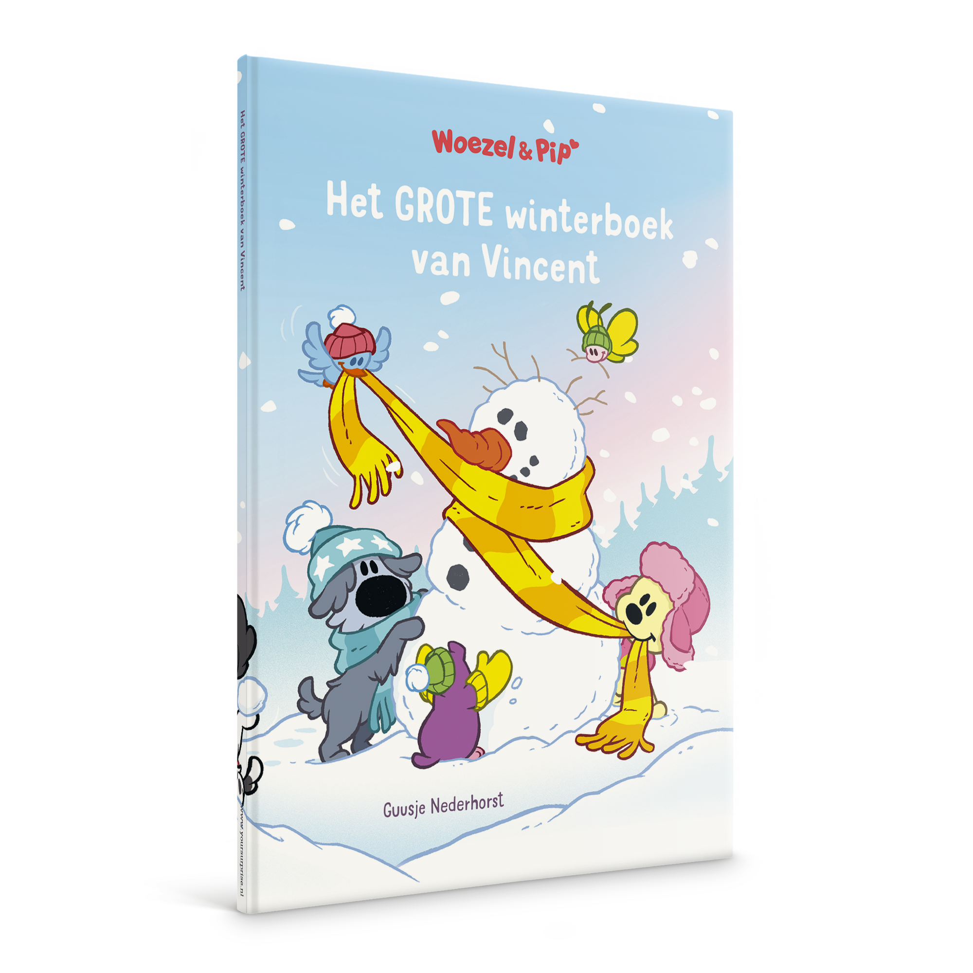 Winterboek - Woezel en Pip boek