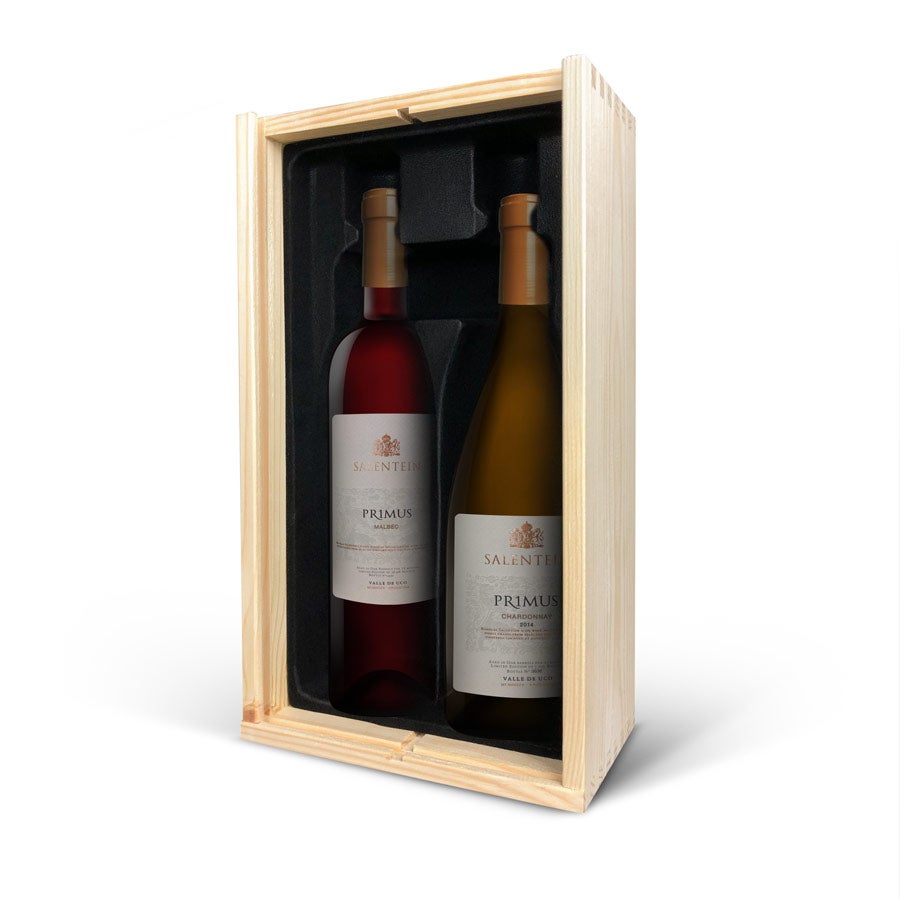 Personalised Wine - Salentein Primus Malbec & Chardonnay