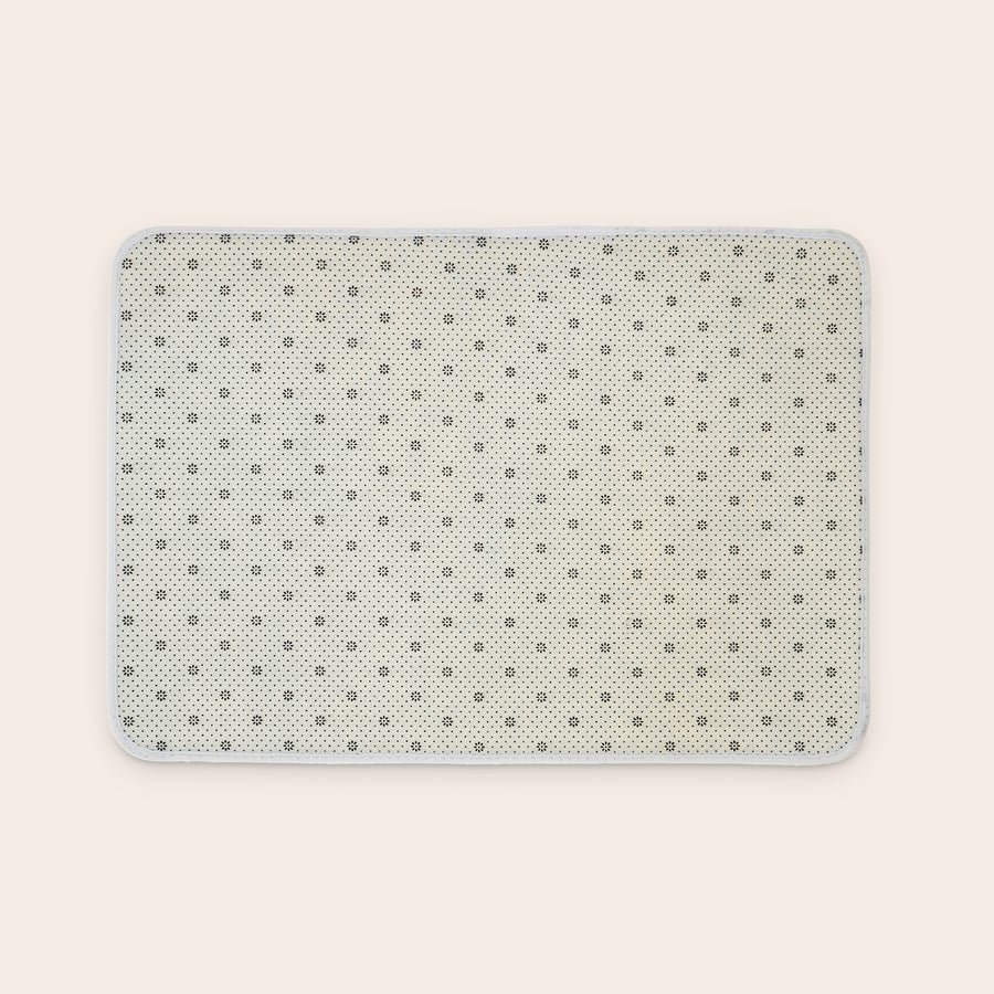 Badmat bedrukken - 70 x 50 cm Antislip onderkant van een gepersonaliseerde badmat met noppenpatroon om van elke badkamer een persoonlijke oase te maken
