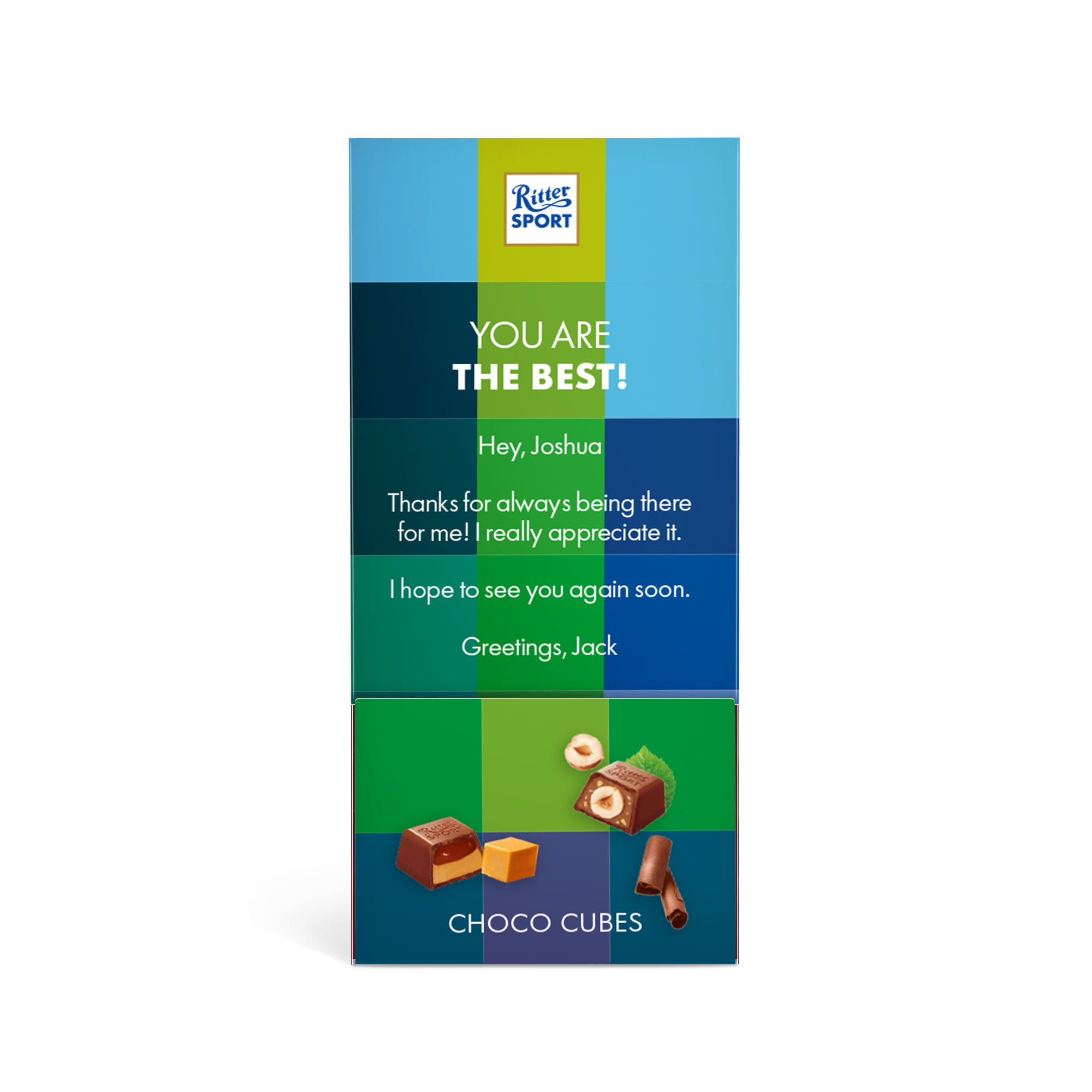 Személyre szabott Ritter Sport Mini Mix Adagoló