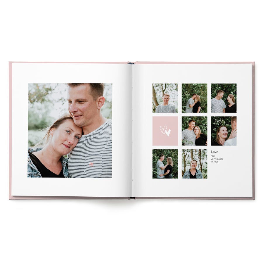 Fotobuch gestalten - Liebe