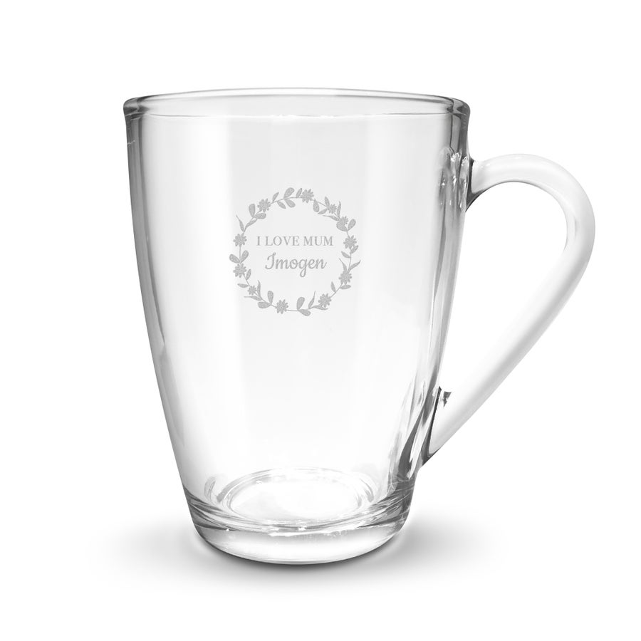 Glass mugs - Mother's Day