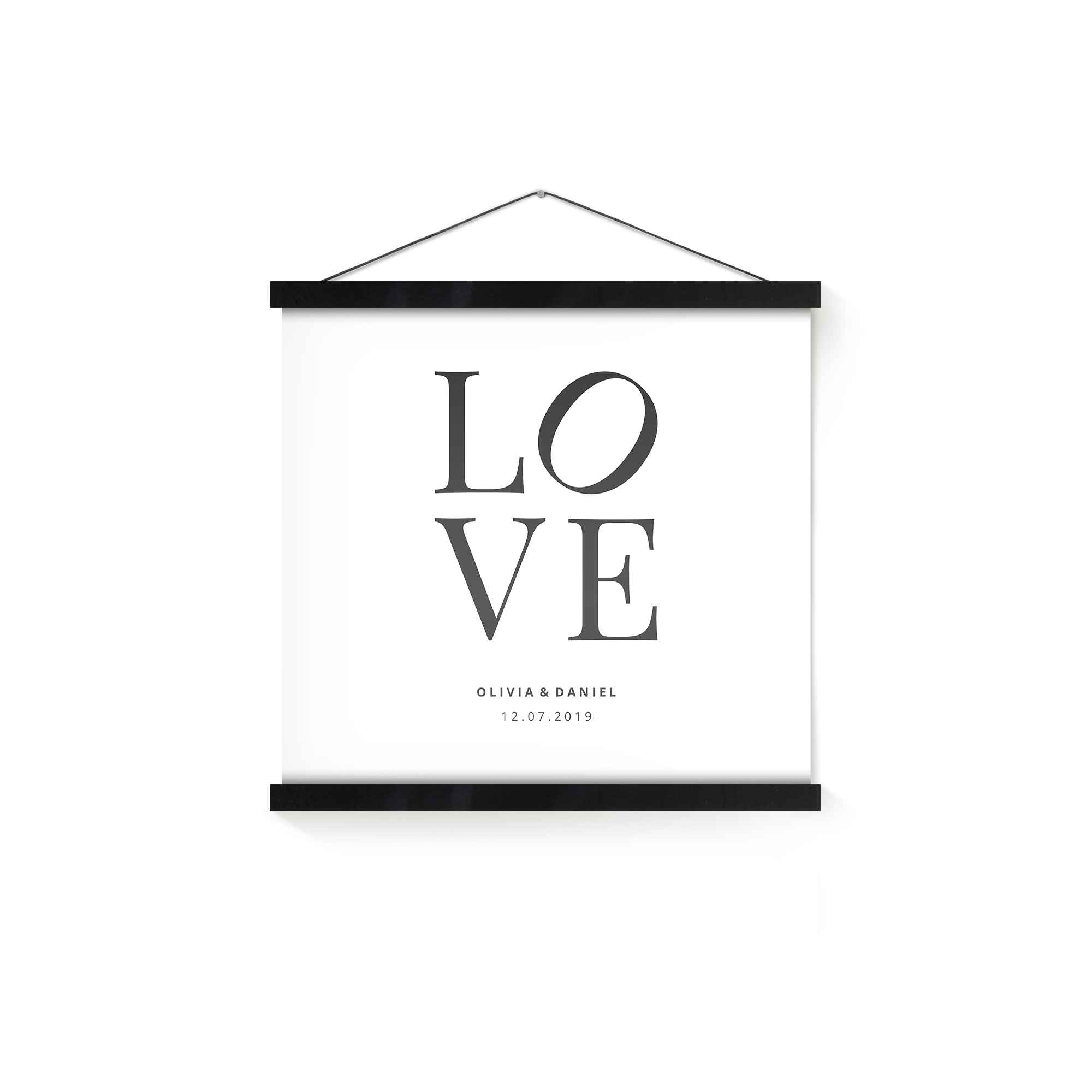 Poster  Personalizzato con Cornice da Appendere