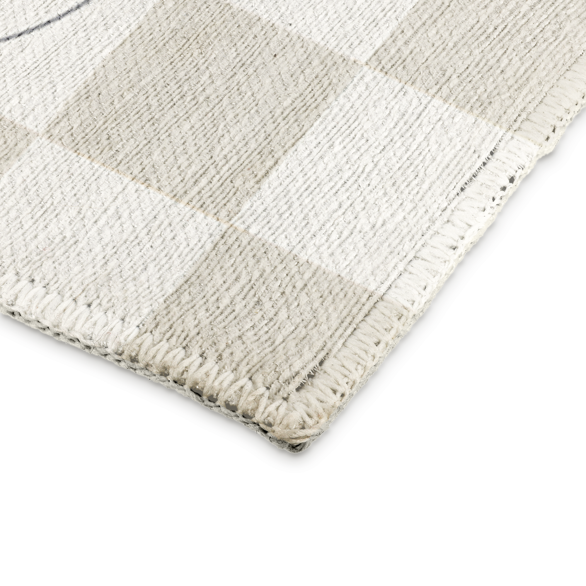 Detailansicht einer personalisierten Spielmatte mit kariertem Muster aus Mikrofaser-Polyester, ideal für die Spielzeit