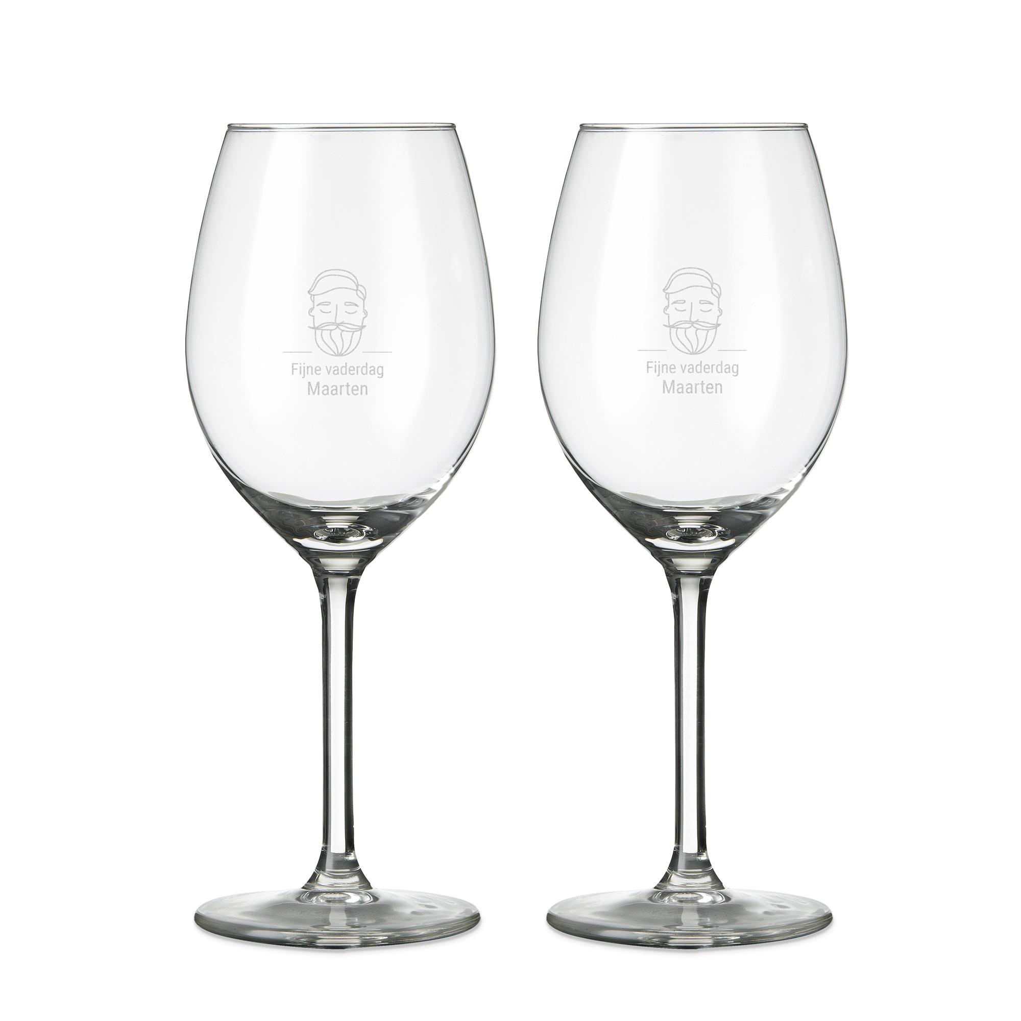 Wit wijnglas - set van 2