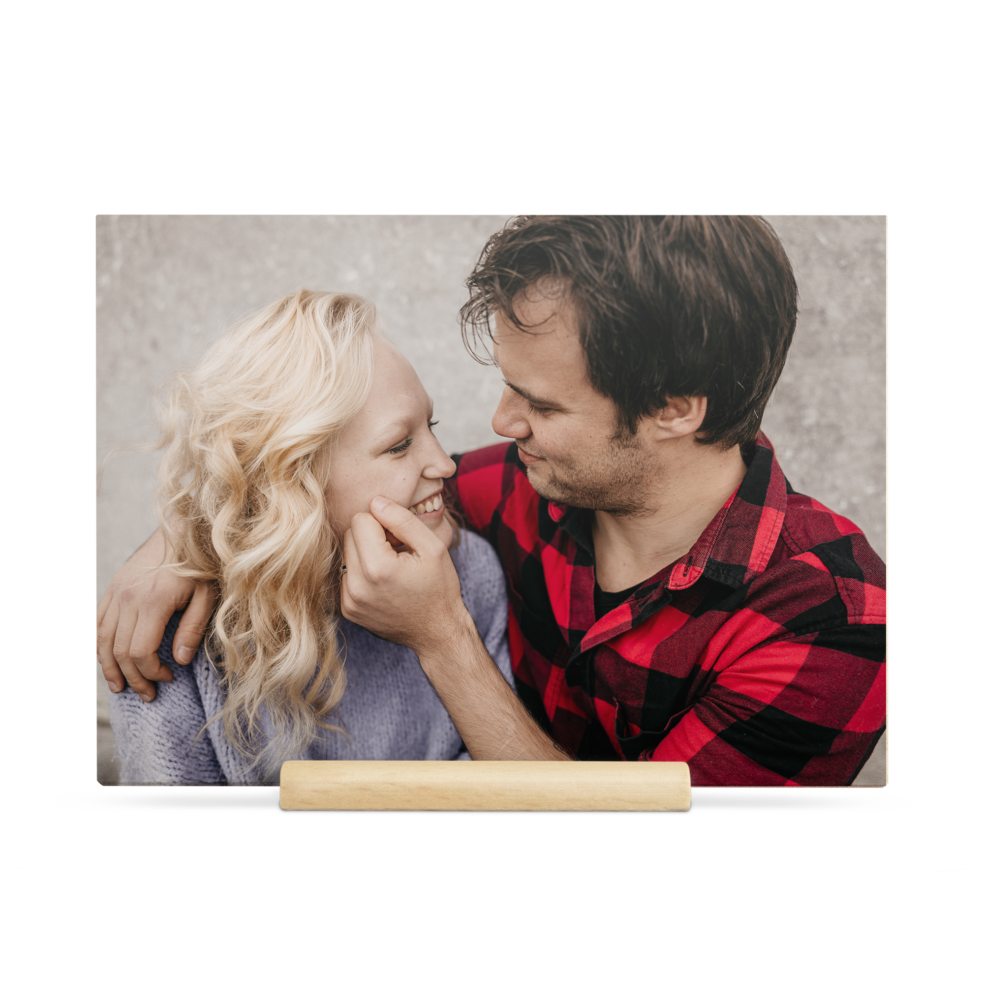 Biglietto per San Valentino in legno personalizzato