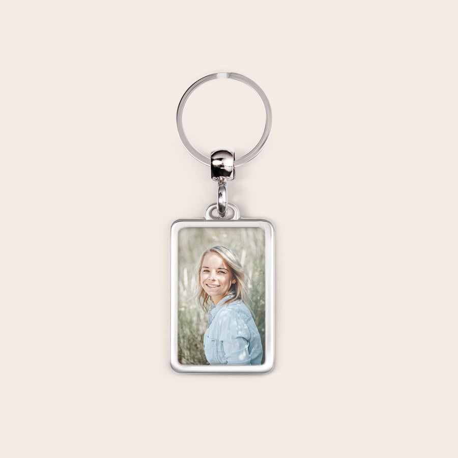 Personalised key ring - Stainless steel Personalised key ring - Stainless steel