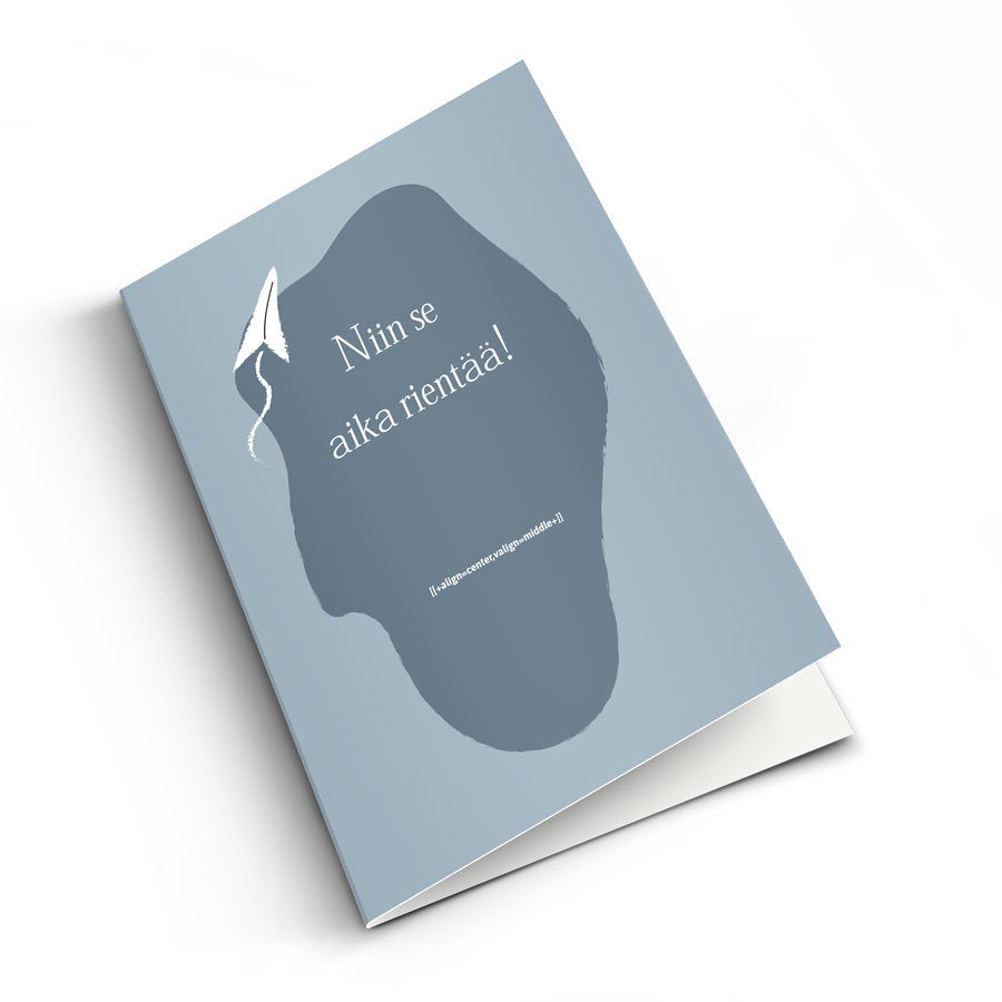 Onnittelukortti - Vuosipäivä