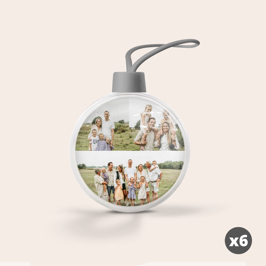 Personalised Christmas Baubles Personalised Christmas Baubles