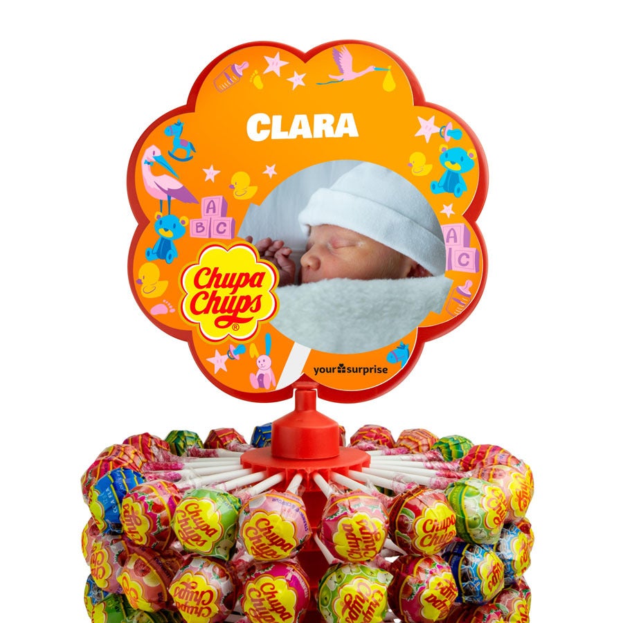 Personalisierter Chupa Chups Lutscher Ständer