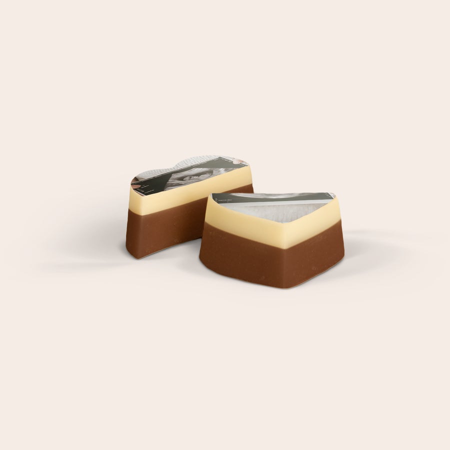 Personalised photo chocolates - Individually wrapped Personalised photo chocolates - Individually wrapped
