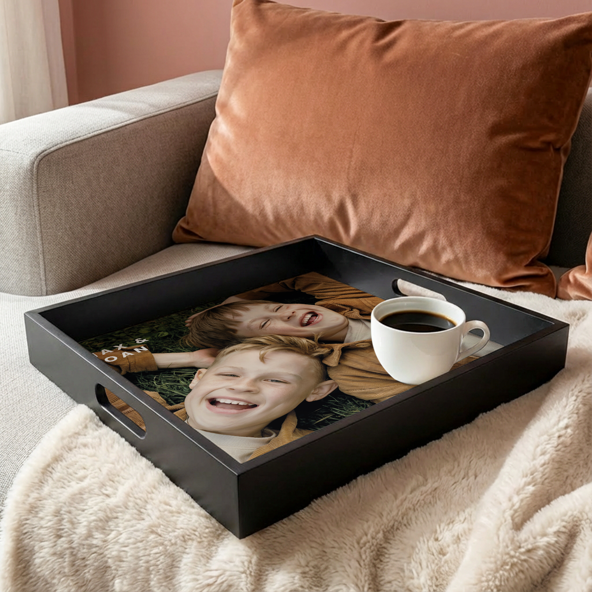 Personalised serving tray