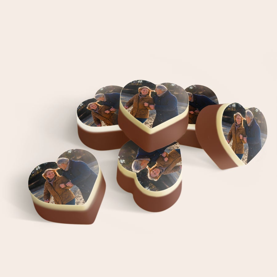 Chocolats Coeur personnalisés Chocolats Coeur personnalisés