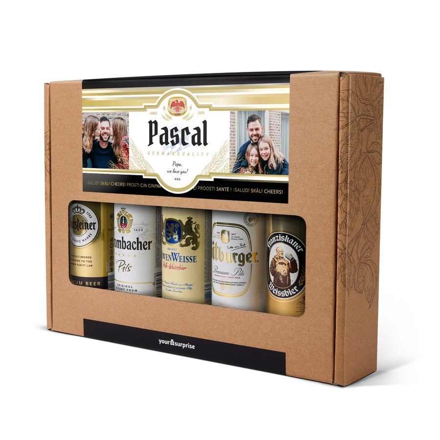 Gepersonaliseerd bierpakket - Vaderdag Gepersonaliseerd bierpakket - Vaderdag