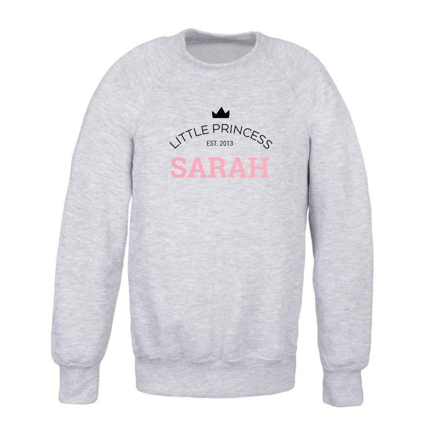 Bluza z kapturem - Dzieci - Szara