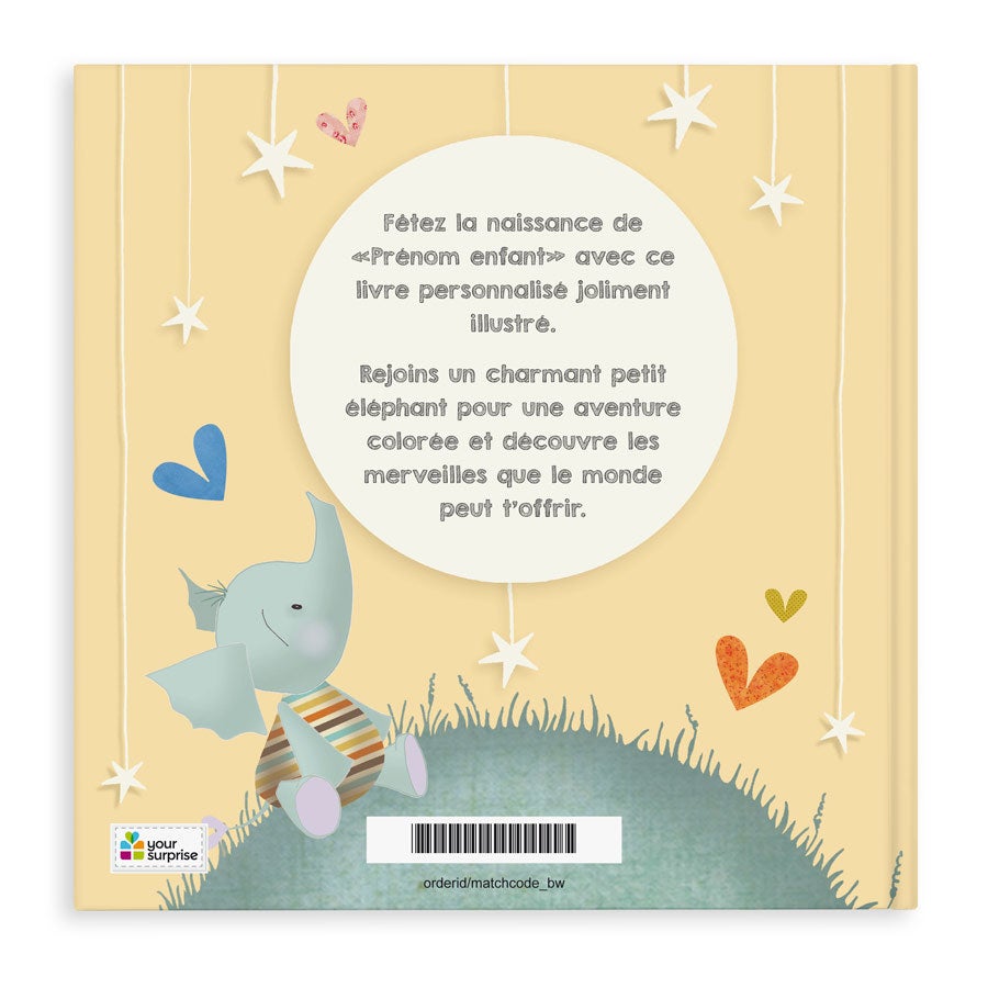 Livre bébé personnalisé