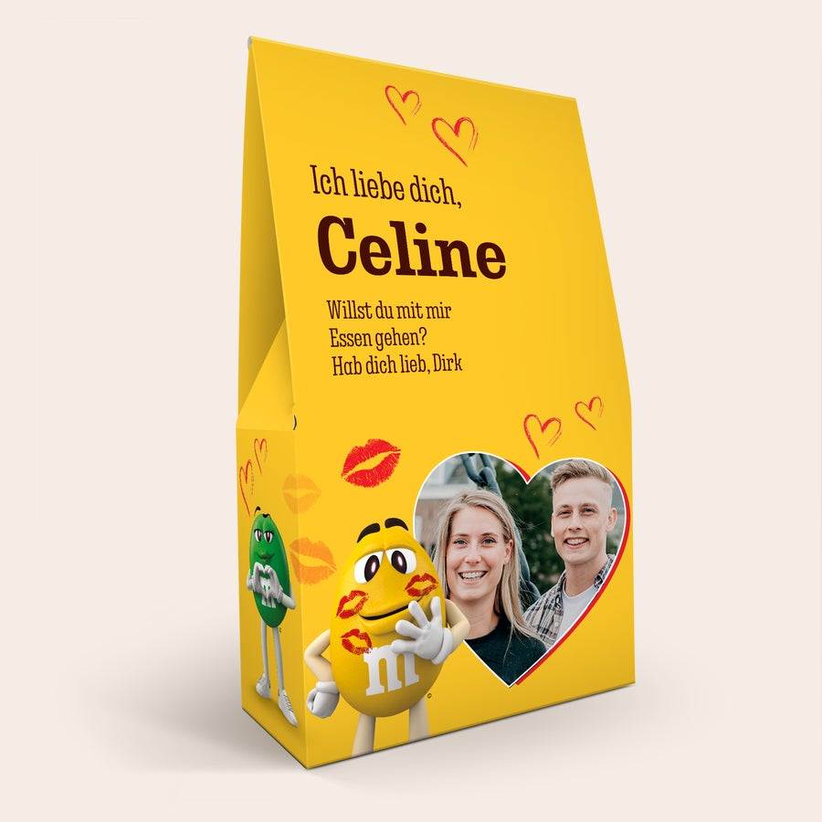Personalisierte XL M&M's Geschenkbox - 6 Beutel (714 Gramm) Personalisierte XL M&M's Geschenkbox - 6 Beutel (714 Gramm)