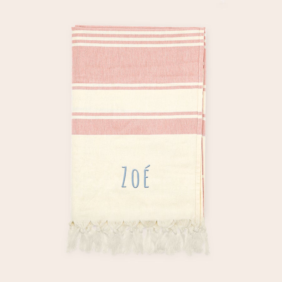 Serviette de hammam personnalisée Serviette de hammam personnalisée
