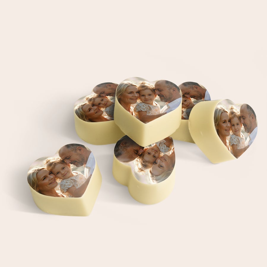 Chocolats Coeur personnalisés Chocolats Coeur personnalisés