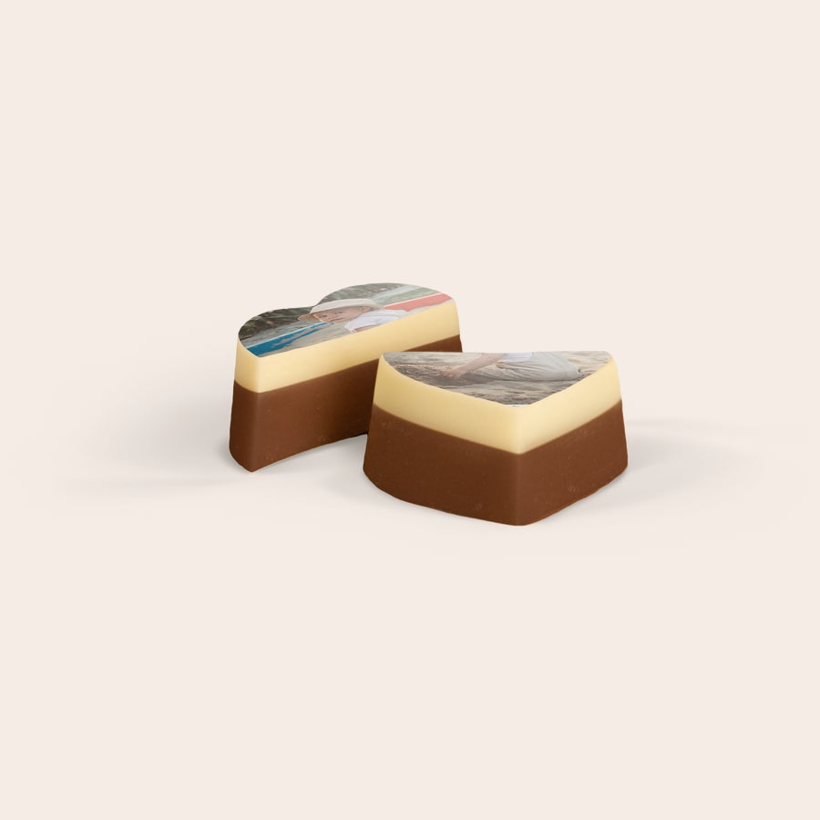 Chocolats Coeur personnalisés Chocolats Coeur personnalisés