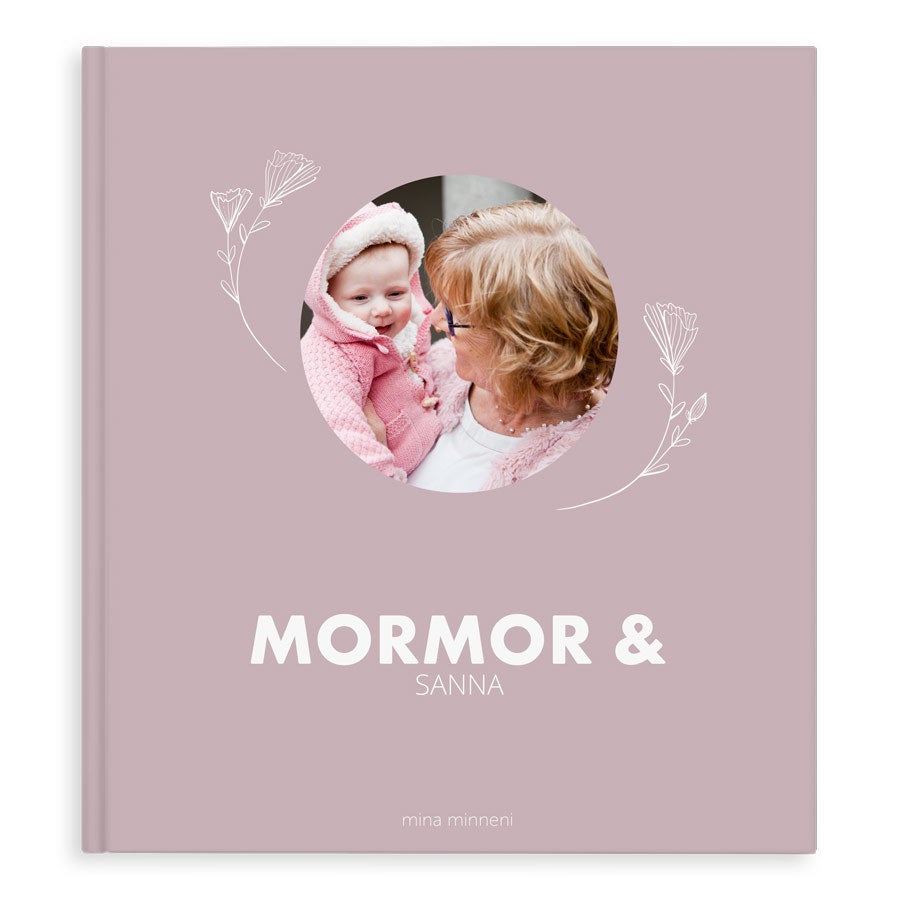 Fotobok - Mormor/Farmor - XL - Hardcover - 40 sidor