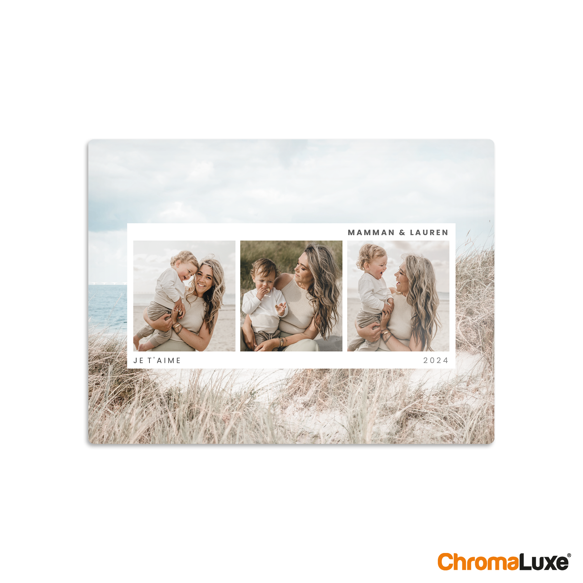 Impression photo sur aluminium