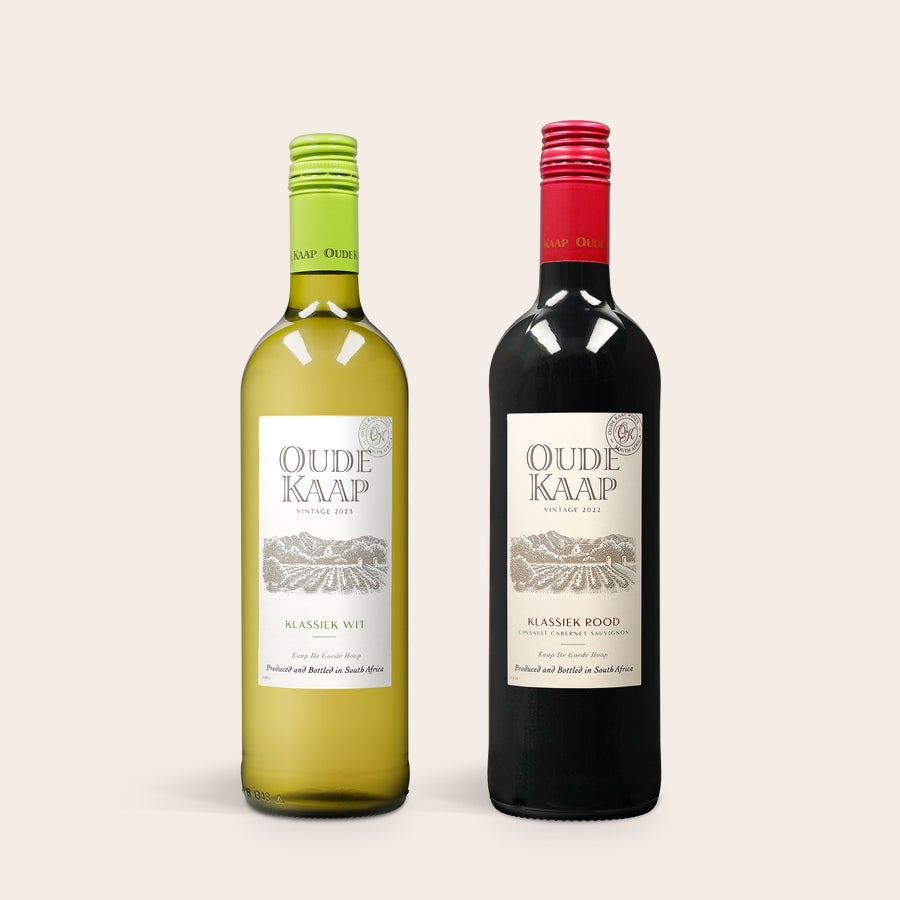 Personalised Wine Gift Set - Oude Kaap Personalised Wine Gift Set - Oude Kaap