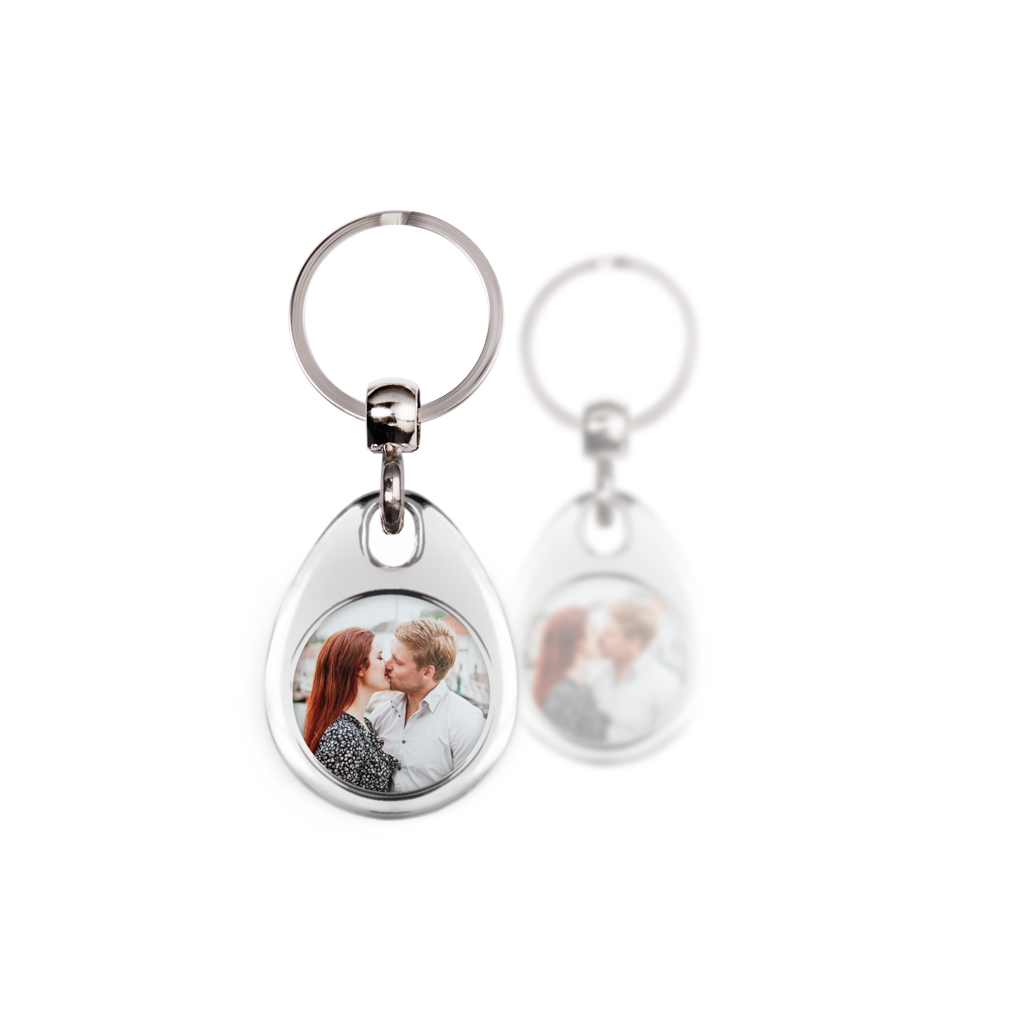 Personalised key ring - Stainless steel