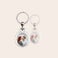 Personalised key ring - Stainless steel Personalised key ring - Stainless steel