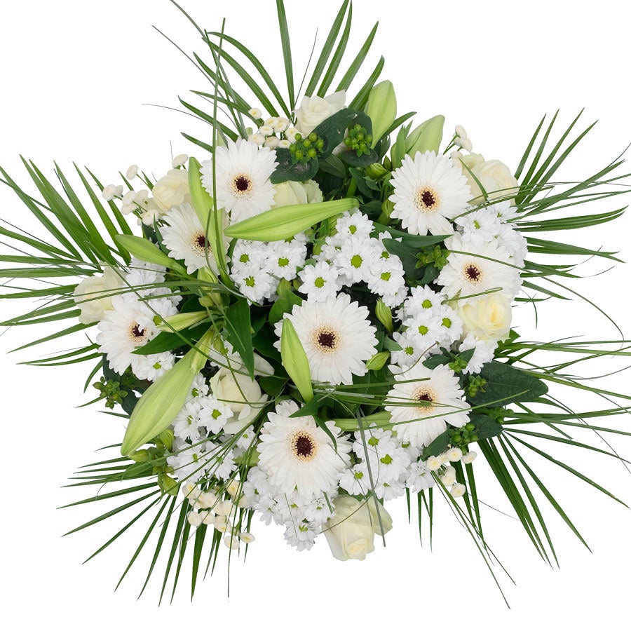 Bloemen - Boeket Wit (Groot) Bloemen - Boeket Wit (Groot)