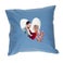 Personalizowana błękitna poduszka ze zdjęciem - Mała